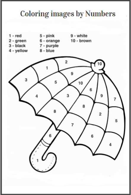 coloring images worksheets